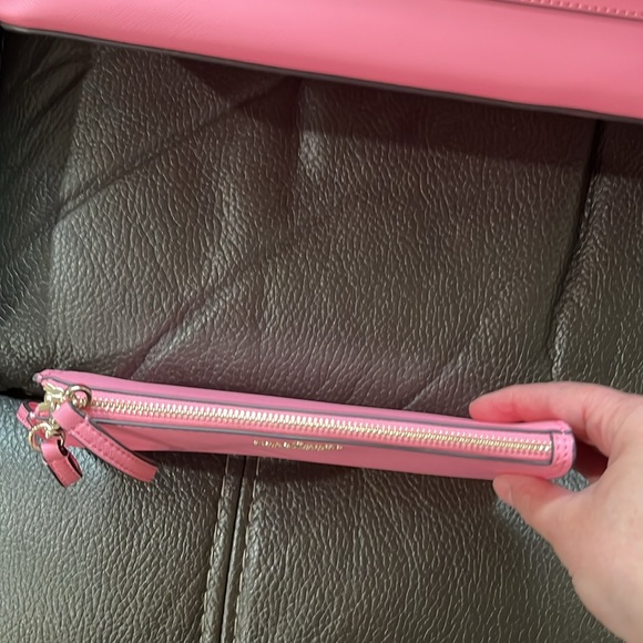 Kate spade blossom pink tote with matching wallet - Picture 12 of 13